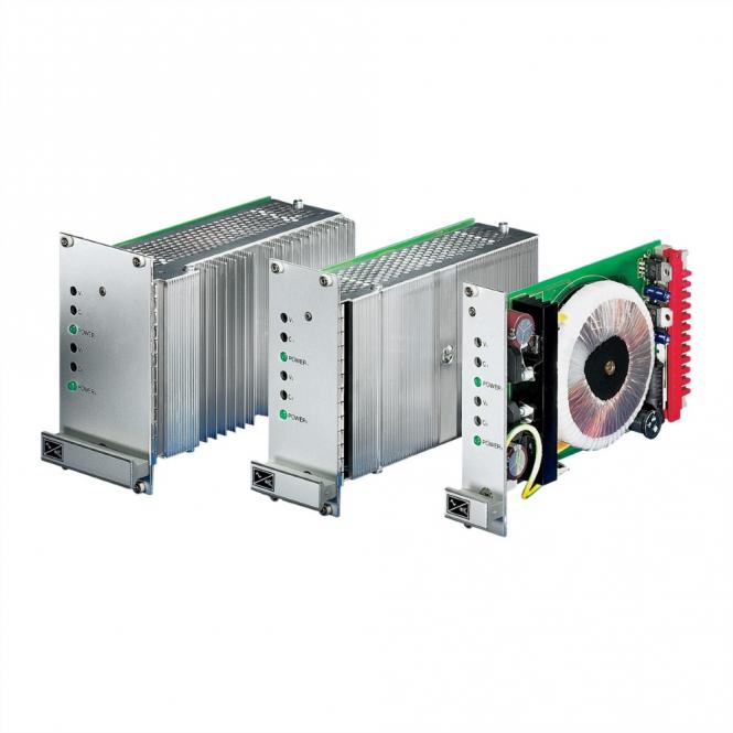 Alimentation, régulateur linéaire AC/DC 19-pouces, double, PSM 205 