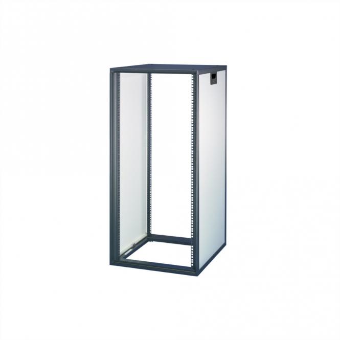 Armoire Novastar sans porte ni panneau arrière, Slim-line, RAL 7021/7035, 456H 553W 600D 