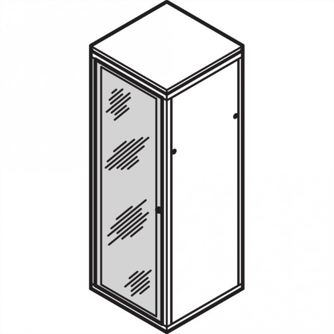 Verglaste Tür, VERGL. ACRYL 16HE, 600 x 