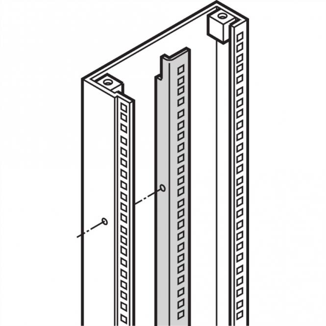 Labrack 19-pouces montage panneau/classeur, 39 U 