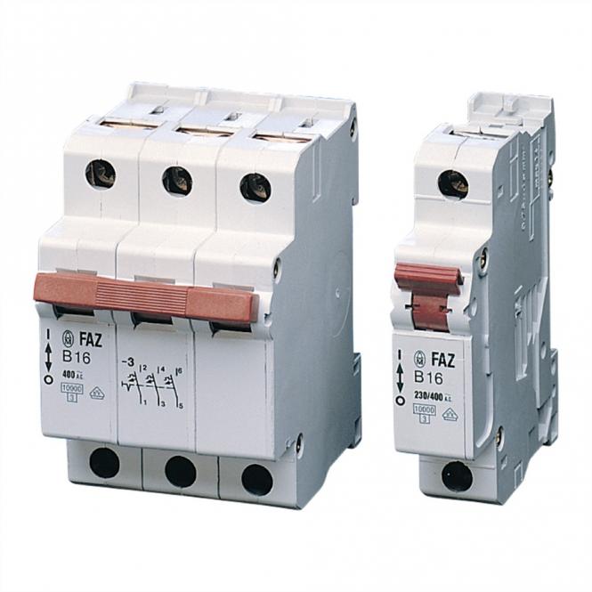 Modules de distribution d'énergie selon DIN 43880, disjoncteur 1 x 16A 