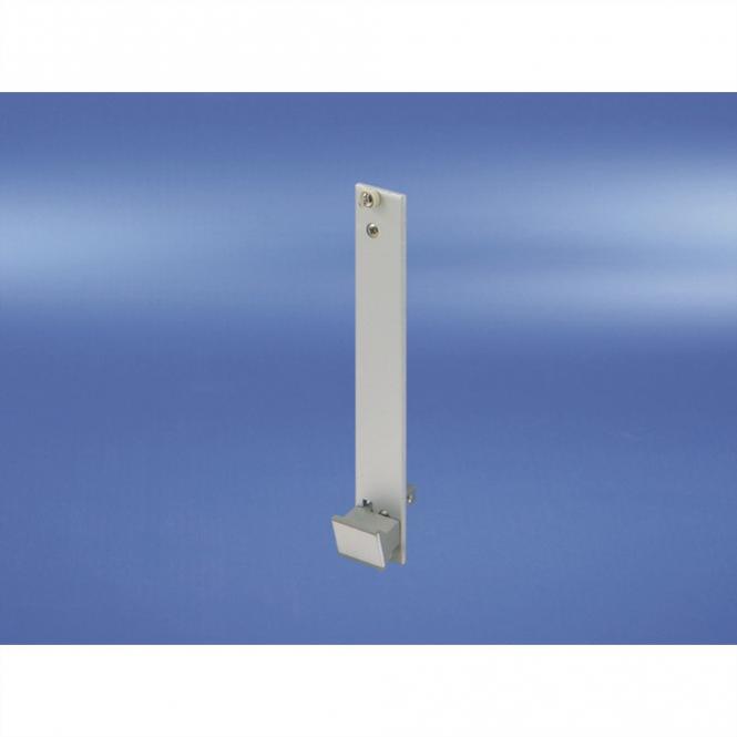 - Kit d'unité enfichable avec poignée d'extraction type 1, non blindé, gris, 3 U, 4 HP 