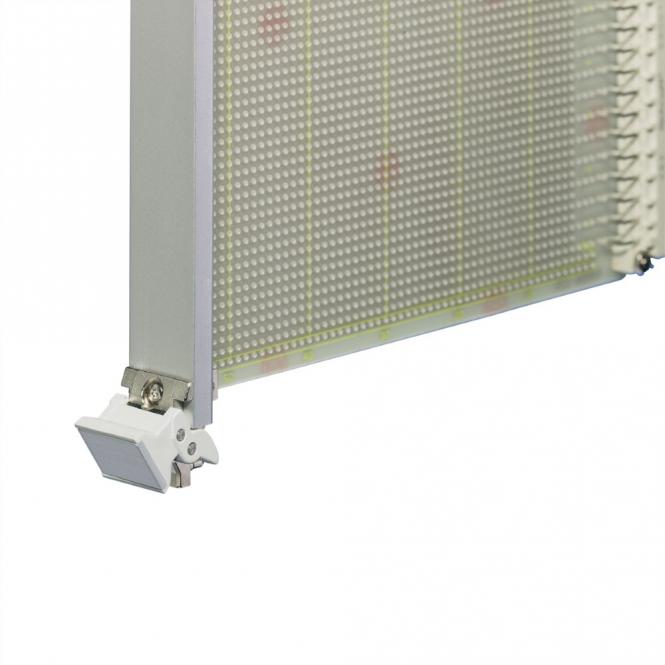 Plug-In Unit Kit avec poignée d'extraction type 2, non blindé, gris, 6 U, 8 HP 