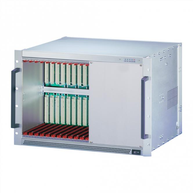 Système VMEbus, 7 U, 12 slots, pour modules de transition, Open Frame PSU 