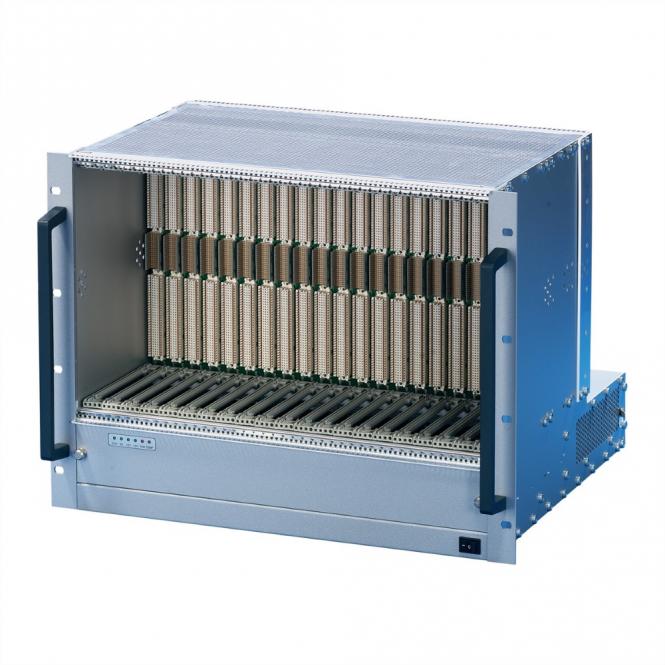 Système VME64x, 8 U, 21 slots, Open Frame PSU 