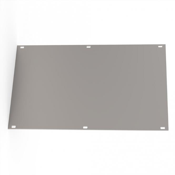 Faces avant, profilé en U, blindable, U- FRONTPL.EMC 3HE 42TE M.PIN 