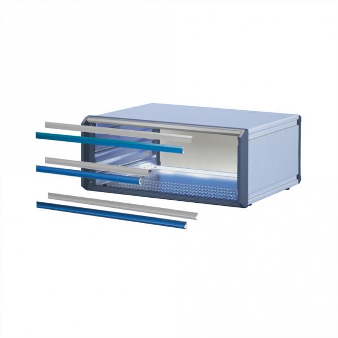 Éléments de design de boîtier PropacPRO, Forme 3, RAL 5007, 84 CV 