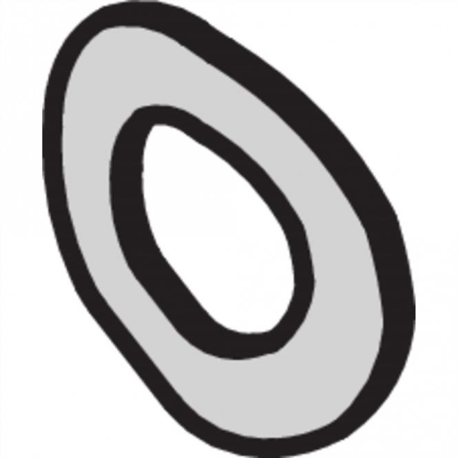 Rondelle, anti-choc, 2.6, 100 pièces / Kit 