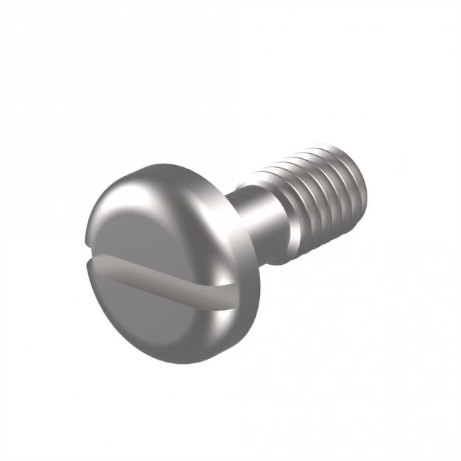 Vis à collet avec fente 