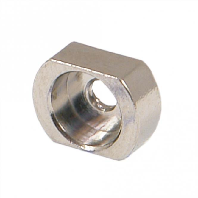 Manchons pour M2.5, laiton nickelé, 10 pièces 