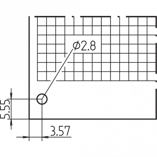Etiquette d'identification, pour poignée PCB Type A 