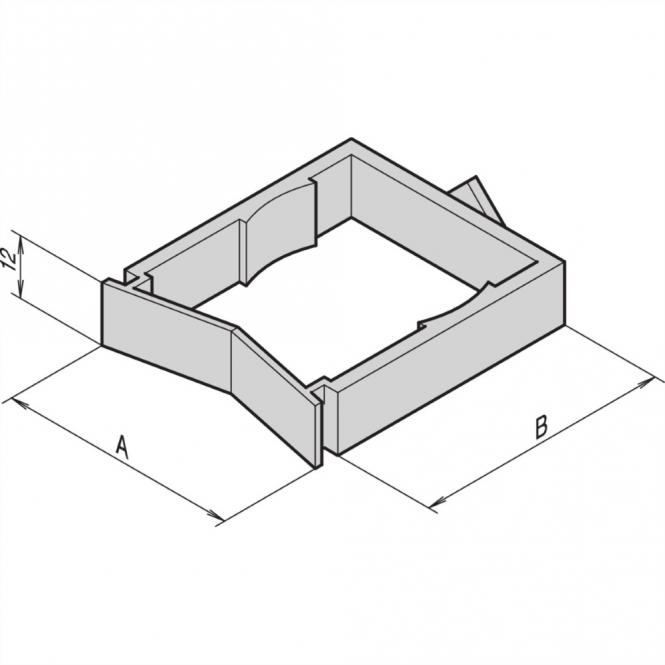 illet de câble Varistar pour élément de profondeur, 47x50mm 