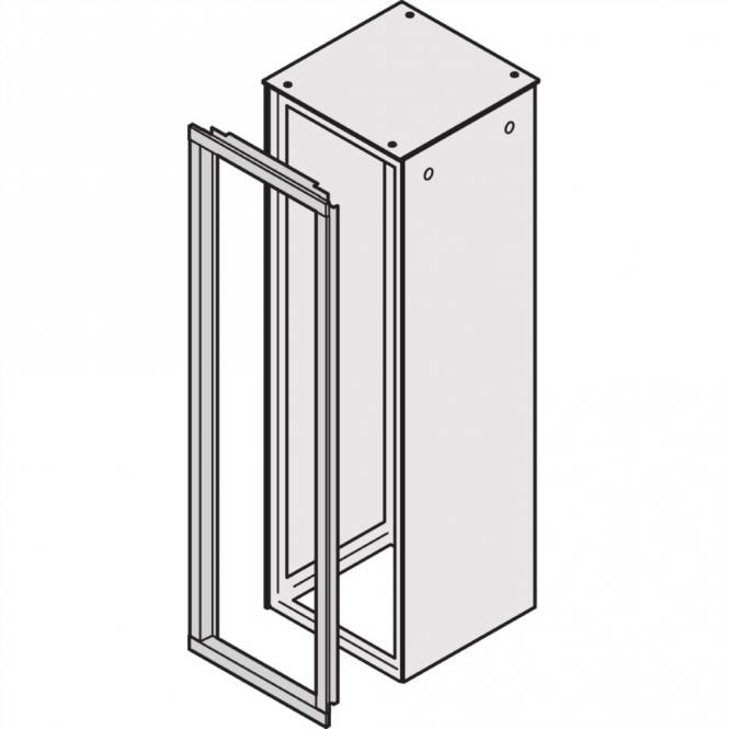 Varistar Cadre d'armoire déco, RAL 7021, 1600H 600W 