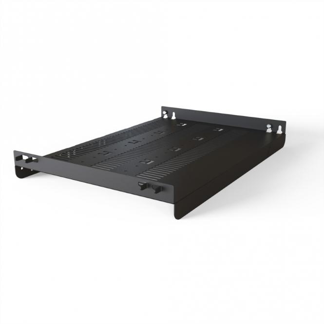 Varistar 19-pouces étagère, fixe, 75kg, RAL 7021, 600W 500D 