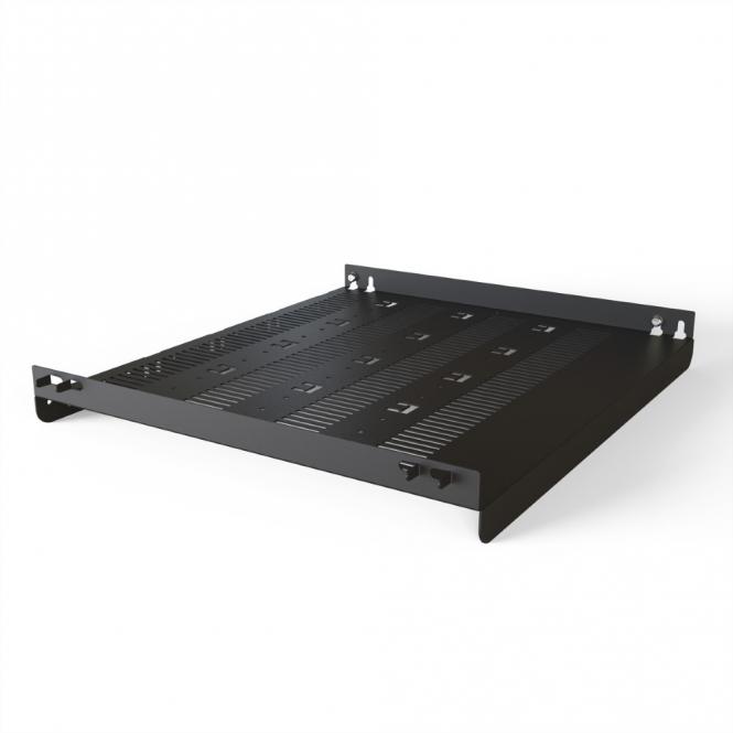 Varistar 19-pouces étagère, fixe, 75kg, RAL 7021, 600W 600D 