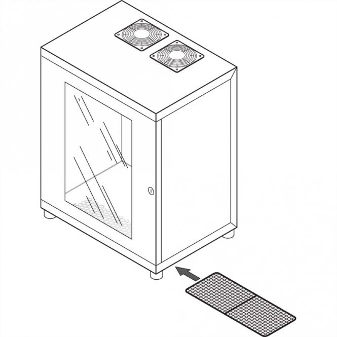 Luftfilter für 10-Zoll Wandgehäuse, FILTERHALTER SATZ EPCASE 10-Zoll 