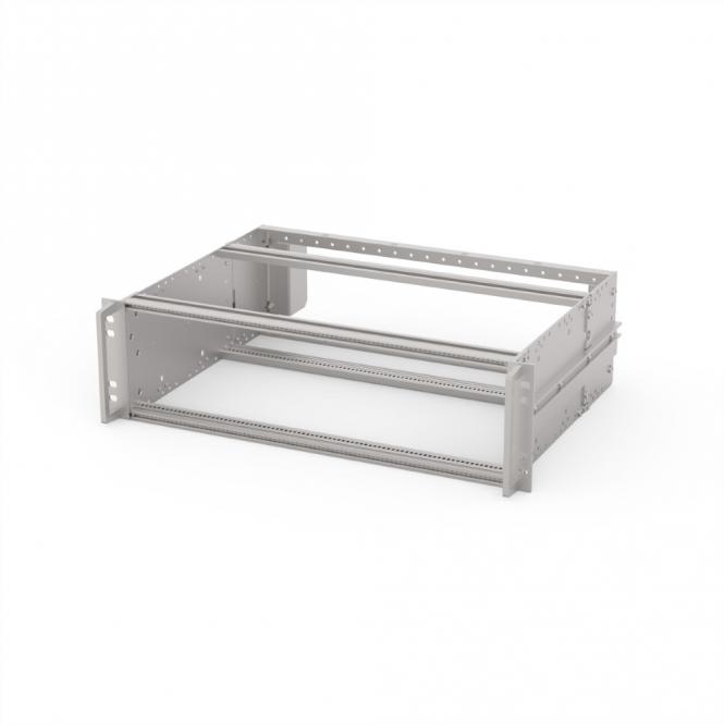 EuropacPRO 19-pouces Kit de bacs à cartes pour le ferroviaire, blindage rétrofit, SNCF, 3 U, 84 CV, 320mm 