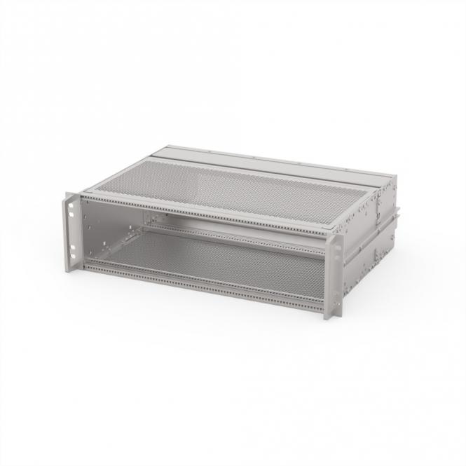 EuropacPRO 19-pouces Kit de bacs à cartes pour le ferroviaire, blindé, SNCF, 3 U, 84 CV, 320mm 