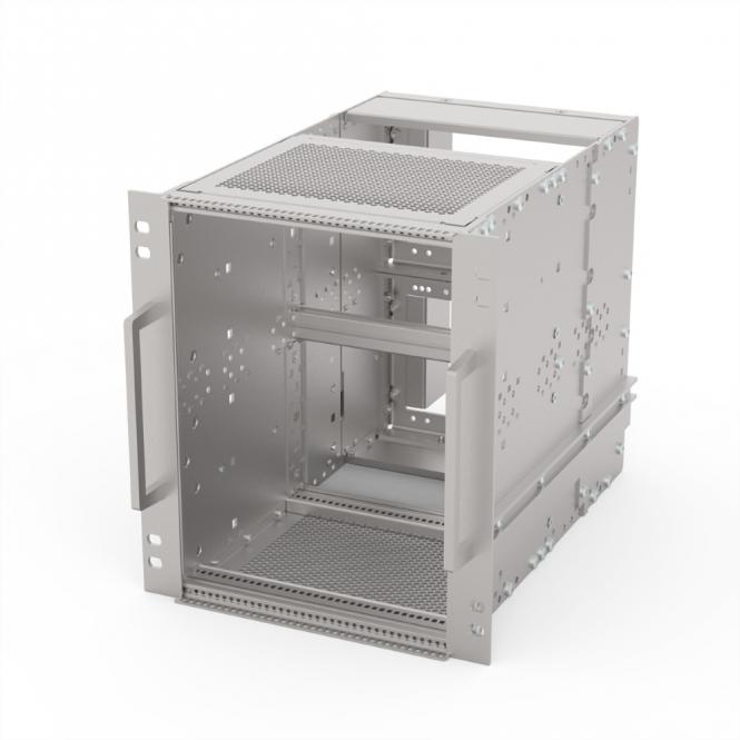 EuropacPRO 19-pouces Kit bac à cartes pour chemin de fer, blindé, SNCF, CompactPCI, 6 U, 36 CV, 320mm 