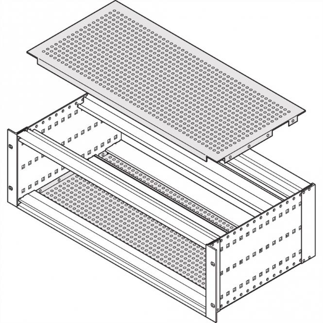 Plaque de recouvrement EuropacPRO pour boulonnage sur panneau latéral, SNCF, 36 CV, 55mm 