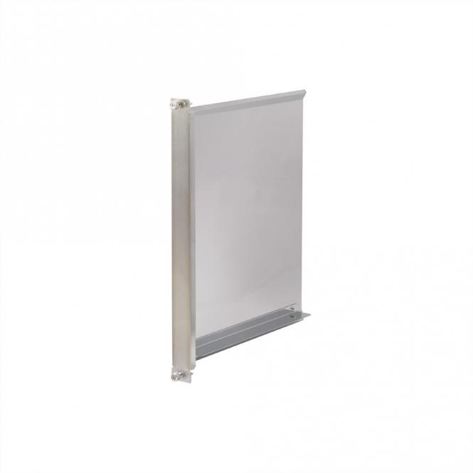 Déflecteur d'air AdvancedTCA 280mm, avec déflecteur d'air, profilé alu, 8 U, 6 HP 