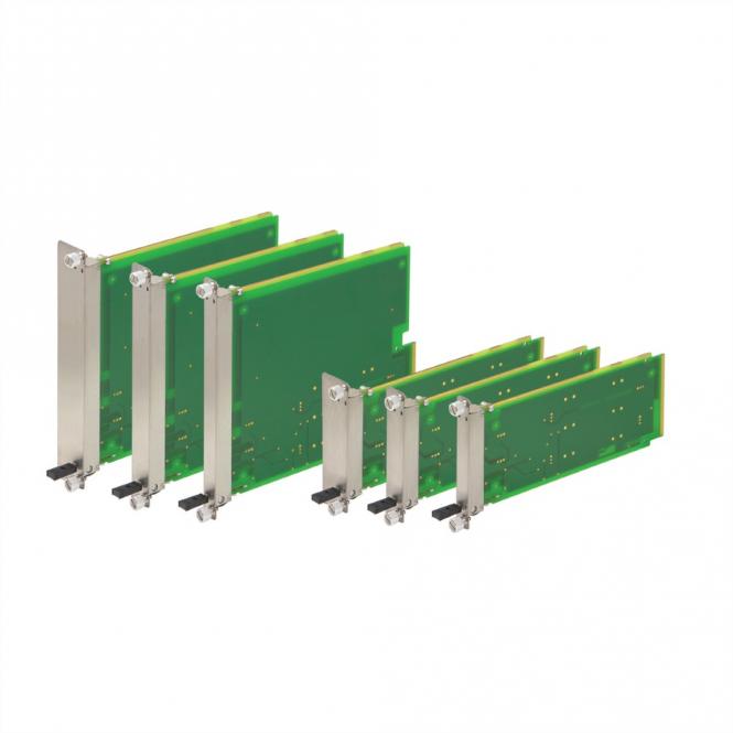 Module AMC avec poignée de traction, MTCA.4, double compact, acier 