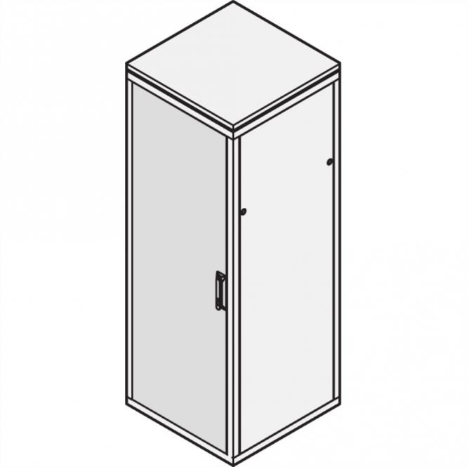 Stahltür 180°-Öffnungswinkel, 34HE, 600, 180GRAD 