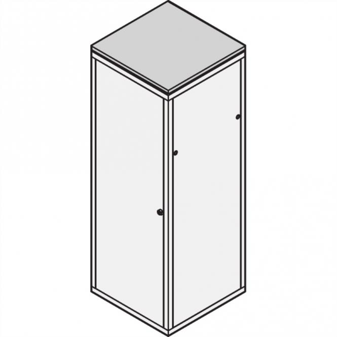 Dach, angehoben, RAL7030, DACH,ANGEHOB.800 x 800, RAL7021 