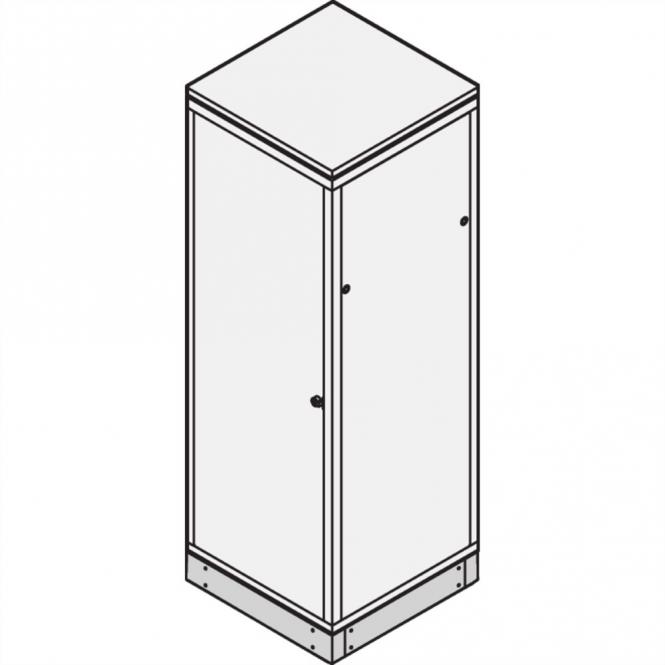 Sockel geschlossen, STAT.600 x 800, RAL7021 