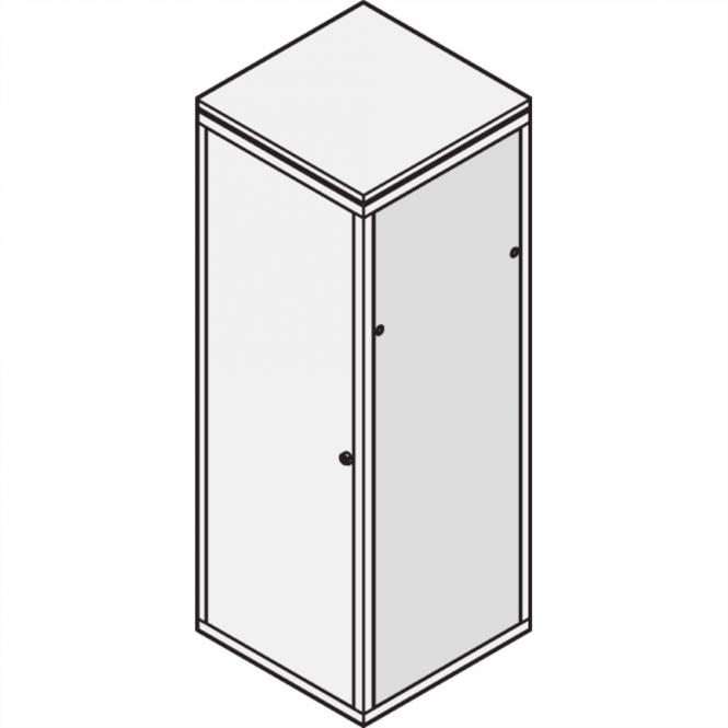 Seitenwand, 43HE, 600T RAL7021 