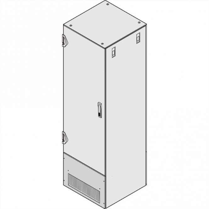 Anschlussplatten mit Kabeleinführung IP20, RAL7035, 400H 600, 7035 