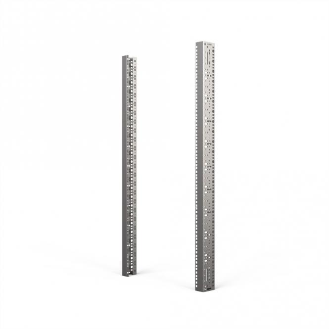 19-Zoll-Winkelprofil mit Universal-Lochung (EIA), AlZn, 24HE 