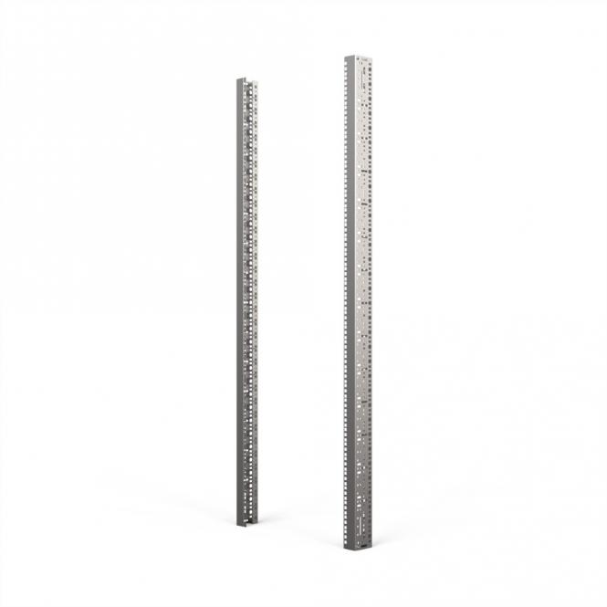 19-Zoll-Winkelprofil mit Universal-Lochung (EIA), AlZn, 33HE, ALZ(2X) 