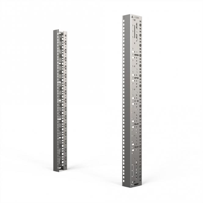 19-Zoll-Winkelprofil mit Universal-Lochung (EIA), AlZn, 16HE, ALZ(2X) 