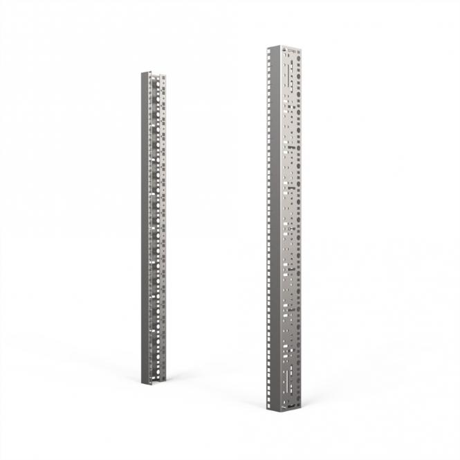 19-Zoll-Winkelprofil mit Universal-Lochung (EIA), AlZn, 20HE, ALZ(2X) 