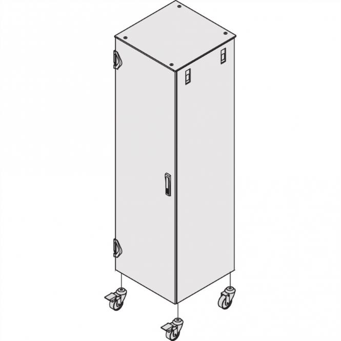 Lenkrollen mit 2 Feststellern, LENKROLLEN 2XFESTSTELL.400KG 
