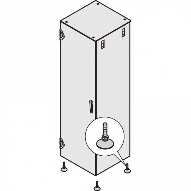 Nivellierfüsse, 4 Stck. 