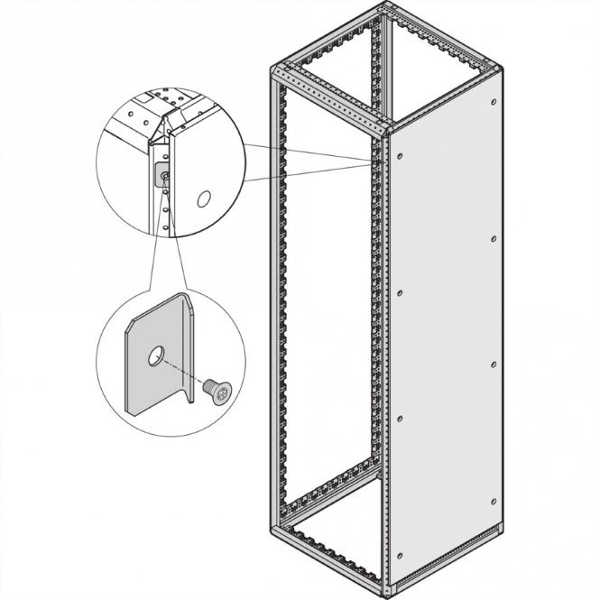 Innenverriegelung für Seitenwand, INNENSICHERUNG F.SEITENWAND 