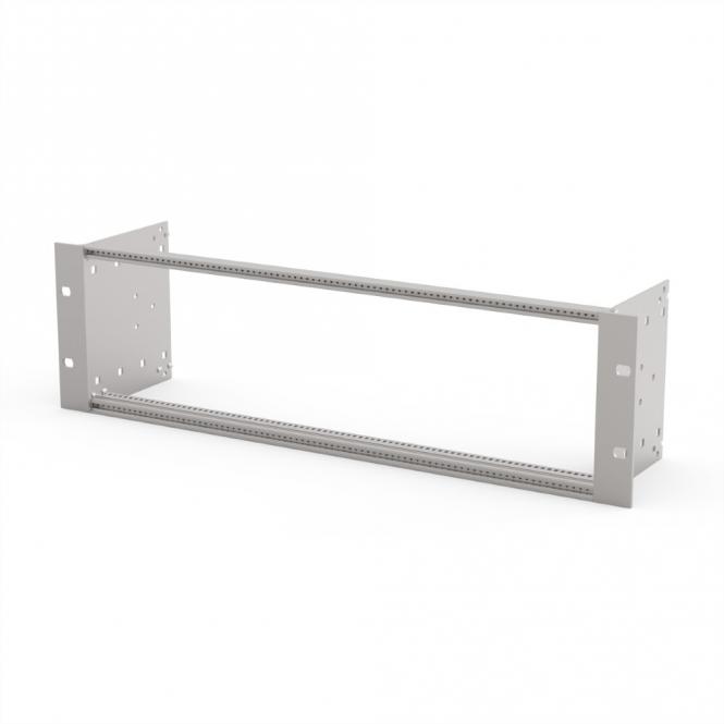 19-Zoll-Modulträger europacPRO 3 HE/84 TE, Seitenwandtiefe 115,5mm, 19-ZollMODULTRAEGER 3HE, 84TE115T 