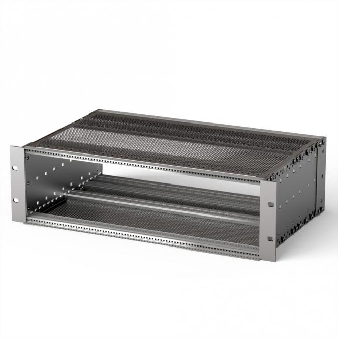 EuropacPRO 19-pouces Subrack Kit pour carte-mère, blindée, CompactPCI, 3 U, 275mm 