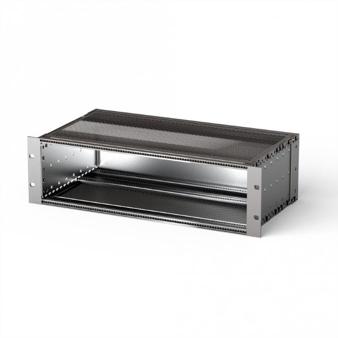 EuropacPRO 19-pouces Kit bac à cartes, lourd, blindé, 3 U, 295mm 