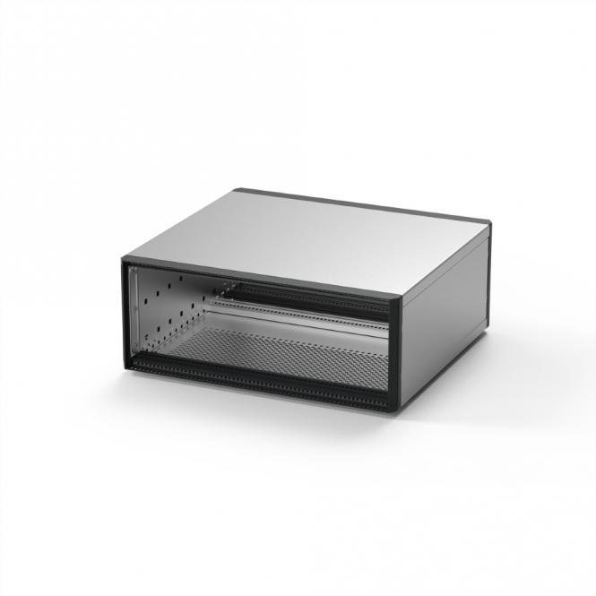 RatiopacPRO, coffret complet, ordinateur de bureau, blindé, face avant, 3 U, 63 HP, 315mm 