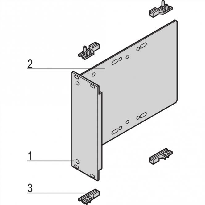 Module CPCI pour unité d'entraînement HD 1 × 3,5-pouces, 3 U vertical, avec face avant 