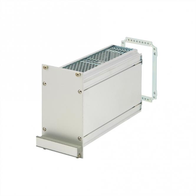 Unité enfichable de type cadre PRO Kit, non blindé, perforé, connecteurs multiples, 3 U, 21 HP, 227mm 