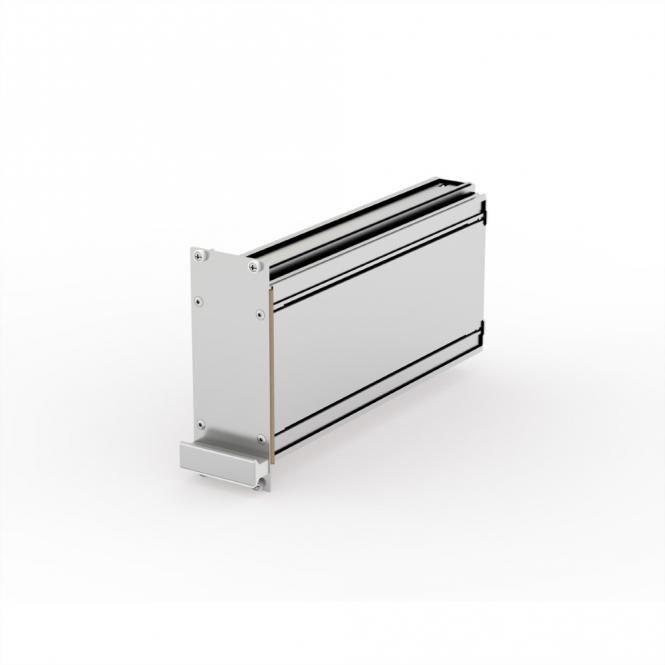 kit d'unités enfichables PRO, blindé, capot lisse, 1 connecteur, 3 U, 10 HP, 227mm 