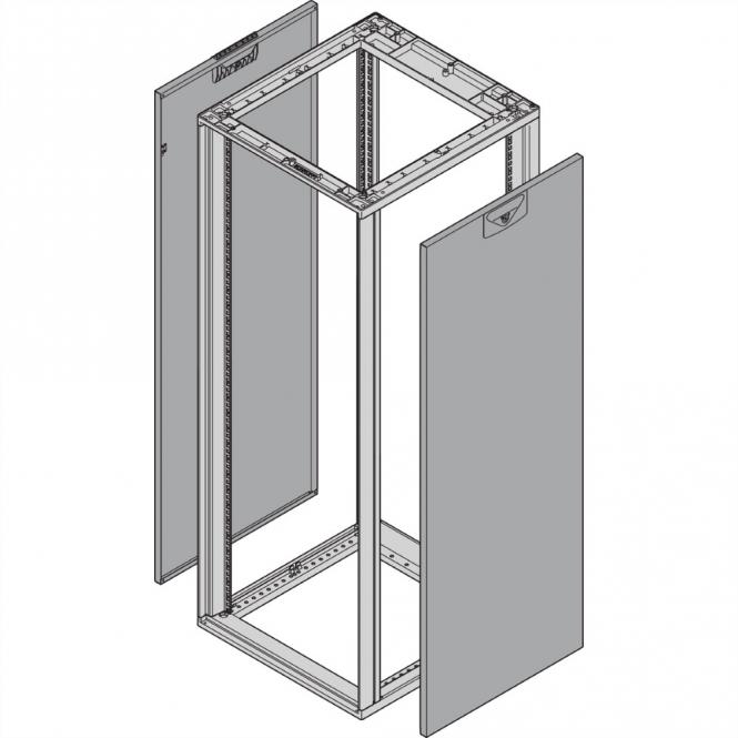 Panneau latéral Novastar pour usage intensif, RAL 7021, 20 U 600D 