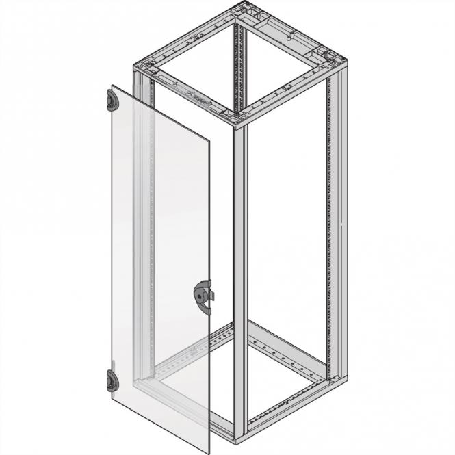 Novastar, porte en verre, angle d'ouverture de 180°, 25 U 553W 