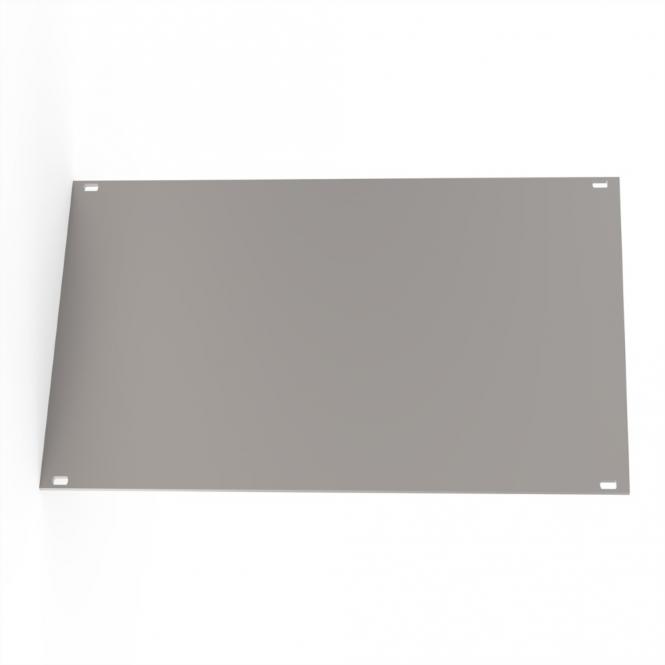 Face avant, non blindée, assemblage à vis 3 U, 42 HP, 2.5mm, alu, anodisé 