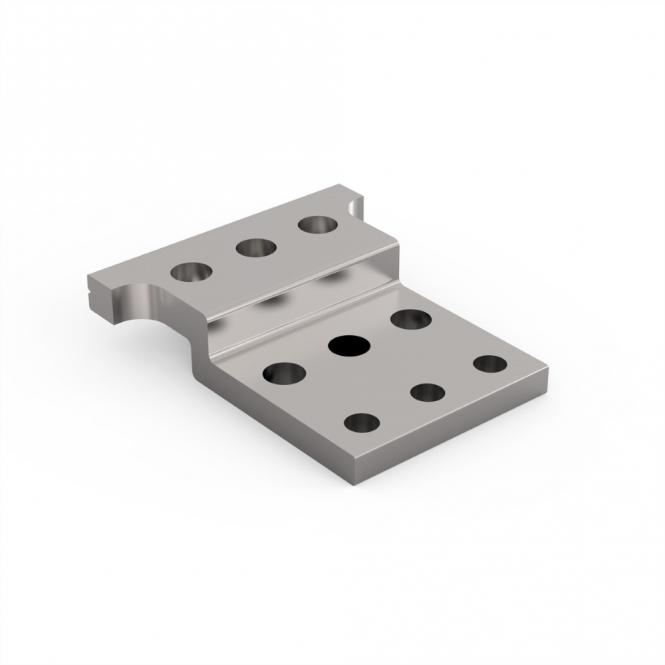 Rail en Z pour connecteur, EN 60603-2, 4 CV 