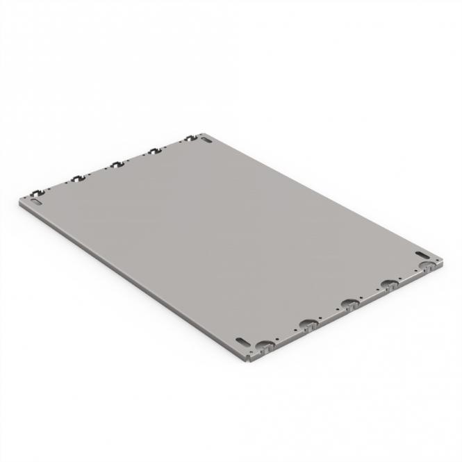 Plaque de montage pour coffret et bac à cartes, 84 HP, 340mm de longueur de carte 